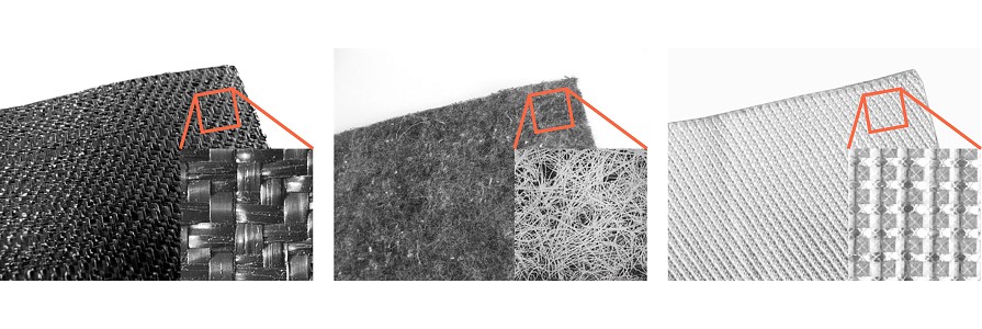 A nem szőtt és szőttgeotextíliák közötti különbségek